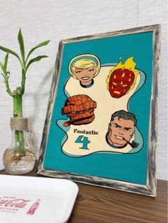Fantastic 4 아트 포스터 액자
