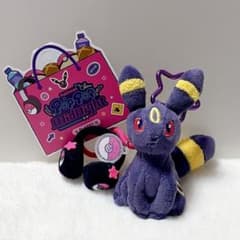 ブラッキー ぬいぐるみ キーリング☆韓国 ポケモン ポップアップ