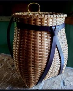 美品☆swamp road baskets☆リュック☆手作り☆オーダー品☆工芸品 