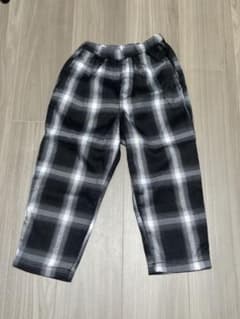 minimal(ミニマル)チェック柄ロングパンツ 110cmのサムネイル
