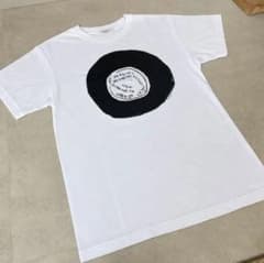 【美品】CLASKA レコードプリント Tシャツ ホワイト - 3