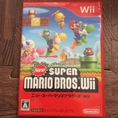 ニュースーパーマリオブラザーズ Wii ソフトのサムネイル