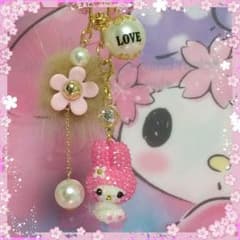 マイメロ♡デコ♡キーホルダー♡チャームのサムネイル