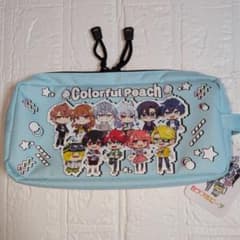 Thumbnail of カラフルピーチ　ガジェットポーチ　水色