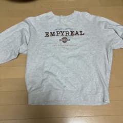 ANAP EMPYREAL ロゴ クルーネック トレーナー グレーのサムネイル