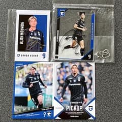 匿名配送】横浜FC 山田康太 直筆サイン入り アクリルトレカ、チェキ風