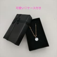 ネックレス　一粒ダイヤのサムネイル