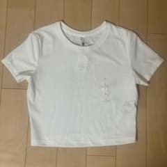 新品未使用タグラベル付き GU ドライミニT ホワイト Sのサムネイル