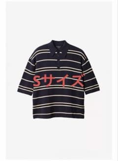 WILLY CHAVARRIA X ZARA ストライプニットポロシャツ S - メルカリ