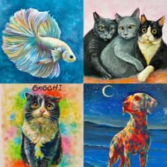 パンダ様専用】キャンバスアート オーダーメイド - メルカリ