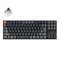 Keychron K8 日本語配列 茶軸 RGBバックライト キーボード 本体 - メルカリ
