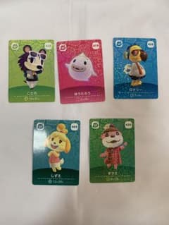 amiiboカード　SP 第５弾　ことの、しずえ、タクミ、ゆうたろう、ロドリーのサムネイル