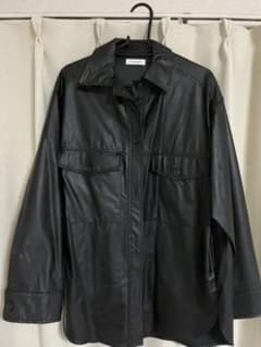 フェイクレザーシャツのサムネイル