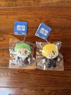 新品 ワンピース ベースショップ 限定 ゆびぬい ゾロ　サンジ BASESHOPのサムネイル