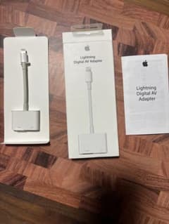AppleアップルLightningDigital AVアダプタMD826ZMのサムネイル