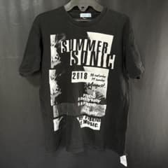 SUMMER SONIC 2018 公式Tシャツ ブラック L - メルカリ