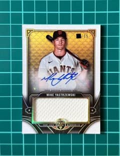 99枚限定 Mike Yastrzemski 直筆サイン Auto & レリック - メルカリ