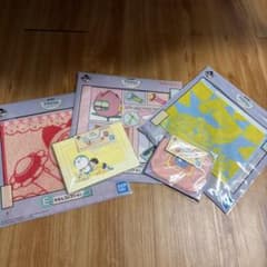 1번 복권 도라에몽 E상 수건 컬렉션 3장 F상 메모 컬렉션 2개