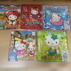 ハローキティ　プチタオル　5枚セットのサムネイル