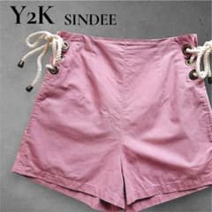 Y2K ショートパンツ 美品 平成 平成ギャル フェアリーグランジ ロープ