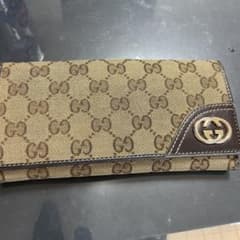 GUCCI GGキャンパス Wホック 長財布のサムネイル