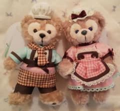 ダッフィー ＆シェリーメイ ぬいぐるみバッジのサムネイル
