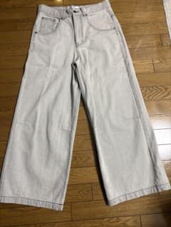 BLESSU ワイドデニムパンツ グレーのサムネイル