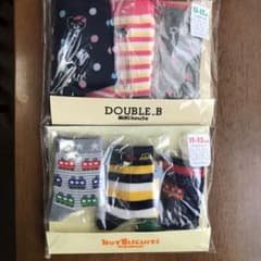 【あかね様専用です】新品ホッとビスケッツ、ダブルビー　靴下3足セットのサムネイル