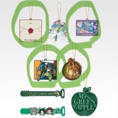 Mrs. GREEN APPLE 1번 복권 고무 컬렉션 4점 세트