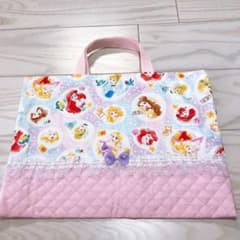 プリンセス レッスンバッグ ハンドメイドのサムネイル