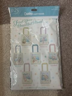 新品/未使用　東京ディズニーシー 25周年 トートバッグ ダッフィーのサムネイル