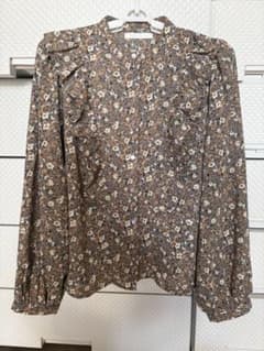 花柄ブラウス 長袖のサムネイル