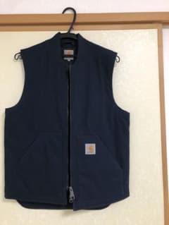 (ほぼ新品)カーハート ダック　ベスト　Sサイズのサムネイル