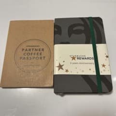 スタバ　メモ帳　コーヒーパスポート　新品未使用のサムネイル