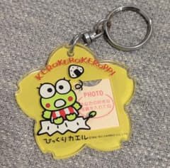 当時物　サンリオ　けろけろけろっぴ　キーホルダー　写真　フォトフレーム　推し活