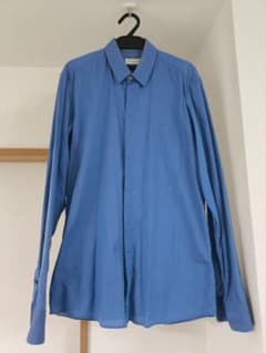 DRIES VAN NOTEN シャンブレーシャツ 46 ブルーのサムネイル