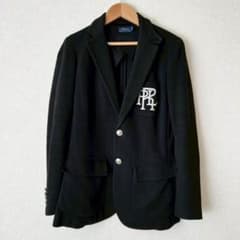 POLO RALPH LAUREN ニット エンブレム刺繍ブレザー シングル - メルカリ