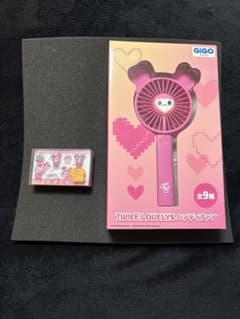 TWICE LOVELYS ハンディファン シールセット モモ GIGO - メルカリ
