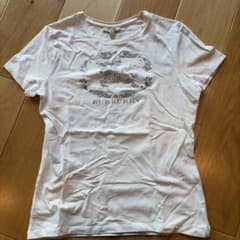 BURBERRY ロゴプリント Tシャツ Mサイズ ホワイトのサムネイル