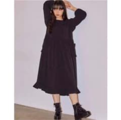 フリルポケットロングワンピースのサムネイル