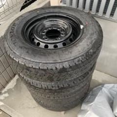 トヨタ ハイエースバン 純正 スーパーGLタイヤ&ホイールセットのサムネイル