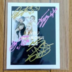 NMIXX メロンミュージック イベント当選 直筆サイン ポラロイド