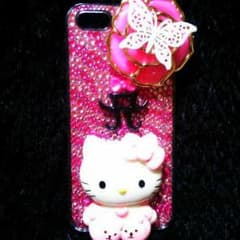 iPhone5 カバー iPhoneカバー キティちゃん 浜崎あゆみのサムネイル