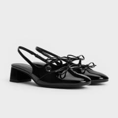 【CHARLES & KEITH】ドリーダブルボウスリングバックパンプスのサムネイル