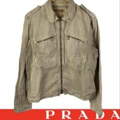 ユ*ル様 PRADA SPORTS ミリタリー ジャケット archive アーのサムネイル