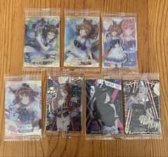 バラ売り不可】 ウマ娘 ツインウエハース カード 第8R 7枚まとめ売り