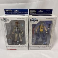 キングダムハーツ　PLAY ARTS リク　ロクサス　アクションフィギュア キングダムハーツ PLAY ARTS リク ロクサス アクションフィギュア