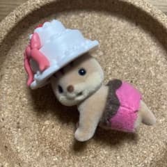 シルバニアファミリー 赤ちゃんケーキパーティーシリーズ　くるみリスの赤ちゃんのサムネイル