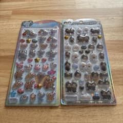 【正規品】うるちゅるポップシール　モンチッチ　エンジェルブルーのサムネイル