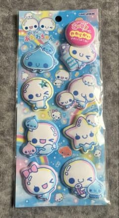 【正規品】あわわちゃん もーっともっちりシール マシュマロシール もちもちシールのサムネイル
